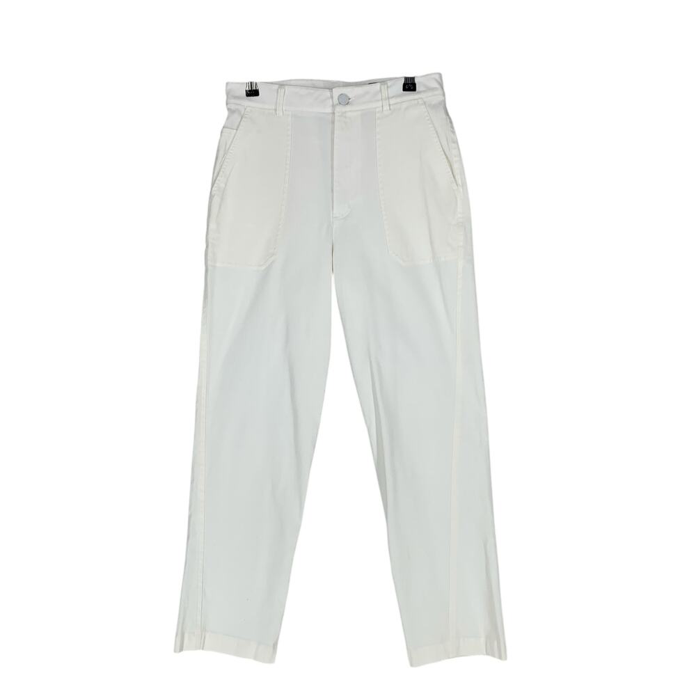 G/Fore Women Golf Pants 6 White Tailored Performance Luxury Activewear 25.5